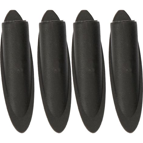 Dioche 100 pièces Connecteurs en bois noir 9,5 mm pour poche (1/4)