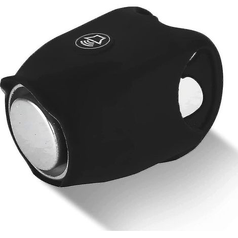 Klaxon de vélo (1 pièce), 120 dB, klaxon électrique puissant, sonnette de sécurité, résistant à l'eau, pour vélos adultes et enfants, accessoire de vélo. (1/4)