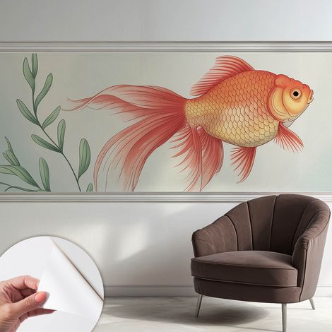 Fototapete Selbstklebend - Wandtattoo - leicht anzubringen - Wandverkleidung Wasserschönheit 250x104 cm (1/5)