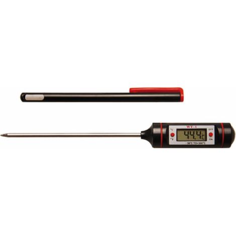 BGS Digital-Thermometer mit Edelstahl-Messsonde 8714