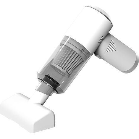 Aspirateur a main sans fil rechargeable USB trois en un avec lumiere pour aspirer les acariens poils et poussieres dans les interstices