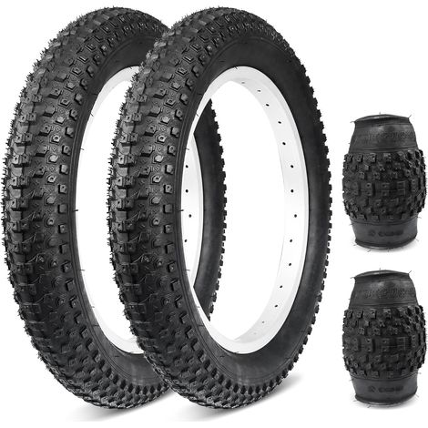 Pneus de vélo électrique greliving 20x3,0 Pneu de vélo Gros 76-406 pneus de vélo 40 p.s.i (1/5)