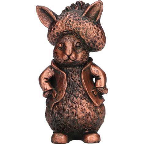 Statue de Lapin en Résine Moderne - Design Simple et Élégant pour Jardin