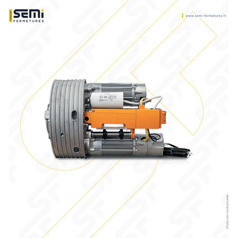 ACM bi-moteur central Ø60 260Nm pour rideau métallique