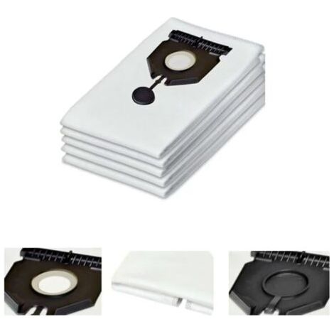 Paquete de 5 bolsas para aspiradora Karcher 2.889-154.0 NT 30/1 30L (1/5)