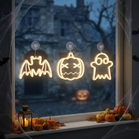 3 Pack Halloween Character Window Lights (1/2)