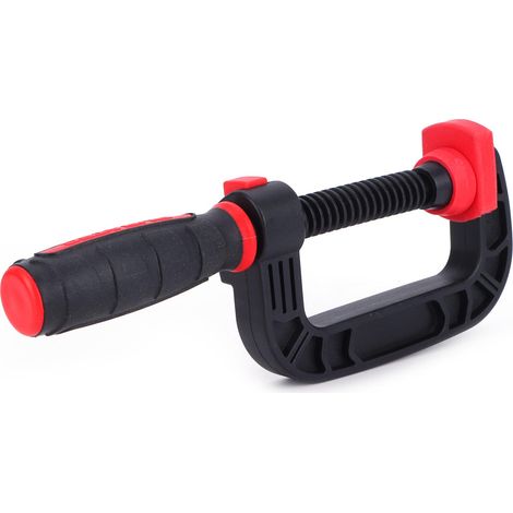Set mit 2 Schnellspannklemmen 50 mm (2 Zoll) – C-Klemmen für Holzbearbeitung, Handschraubstock, Schreinerwerkzeug (1/5)