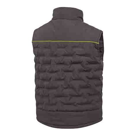 Gilet sans manches Mixte XXL Gris/Jaune Résistant au froid ( Prix pour 1 ) (1/2)