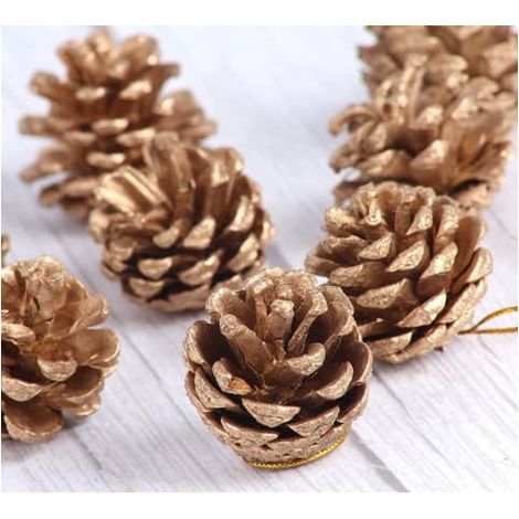36 Pièces Pomme de Pin, 3-4 cm Pomme de Pin Decorative, Décoration de Cônes pour Deco Table Noel pour Maison Festive Bricolage Mariages Arbre de Noël (1/4)