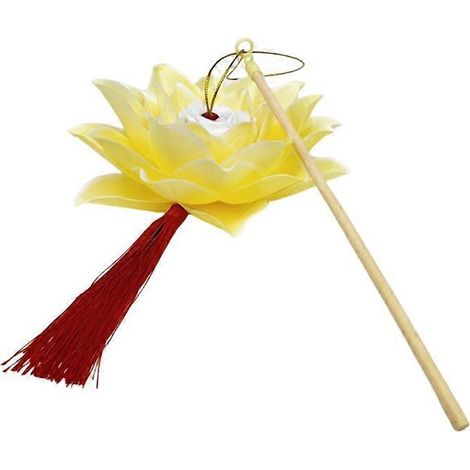 Tragbare, musikalische, lotusförmige Lichtlaterne, funkelnde Blumenlampe für Gartenpartys, ideales Geschenk zum Mittherbstfest.