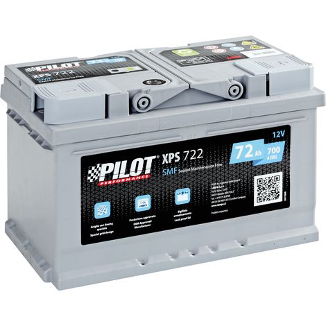 Batteria 12V - Pilot SMF - 72 Ah - 700 A - LB3 (1/2)
