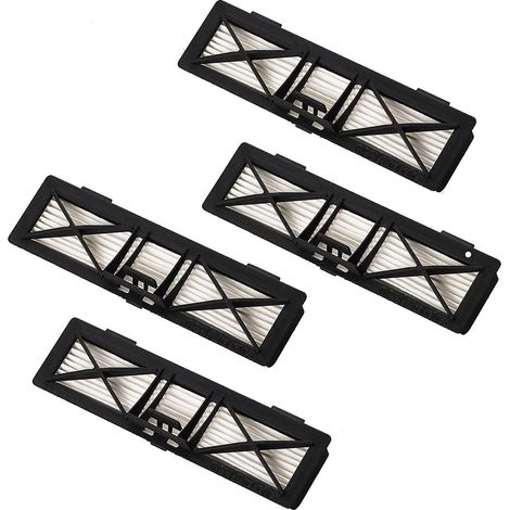 Filiyano-Lot de 4 filtres de rechange ultra-performants compatibles avec les aspirateurs robots Connected Series D3 D4 D5 D6 D7 D8 D9 D10 et Botvac D (1/5)