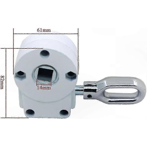 Store banne rétractable à vis sans fin, compatible avec balcons et appartements LXWHBYV (1/4)