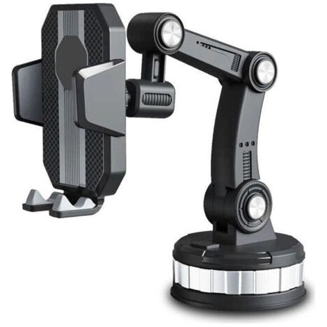 Support de téléphone portable rotatif à super adsorption pour voiture, pour lucarne, tableau de bord, pare-brise, clip mains libres