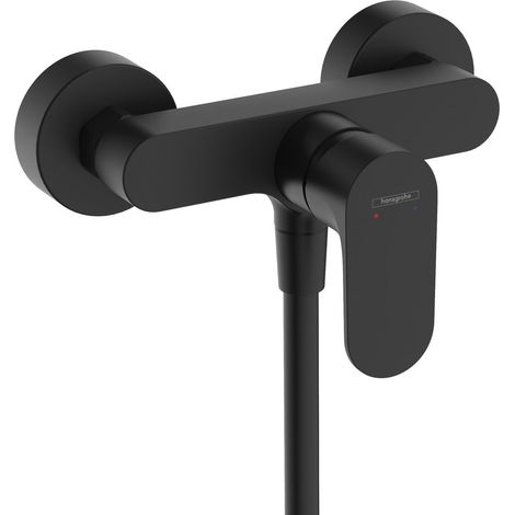 Hansgrohe Rebris S - Miscelatore doccia, nero opaco 72640670 (1/5)
