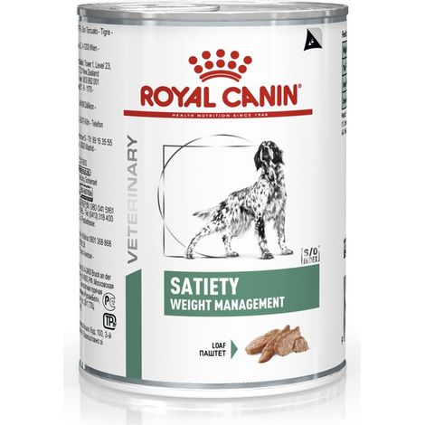 Royal Canin Dog Veterinary Diet Satiety Weight Management  - Royal Canin Dog Veterinary Diet Satiety Weight Management - Lattina Da 410 Gr (1/2)