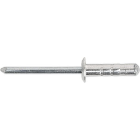 Sealey RM3210S Aluminium Multi-Grip Standard Flange Rivet 3.2 x 10mm - Pack of 200