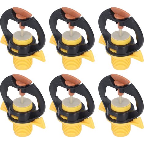 Lot de 10 buses irrigation G1/2, économie d'eau, pour arrosage terrasse et serre, brumisation fine (1/5)