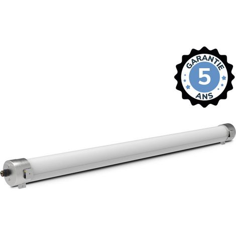 Tubulaire LED Intégrées - 52W - 7800 lm - 4000K - Opale - 1500 mm - IP67 (1/2)