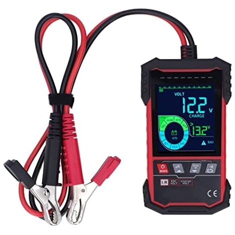 Testeur de Batterie Voitures, Charging 12V 24V 100-19999CCA, Analyseur Numérique L'alternateur Automobile Auto pour - (1/5)