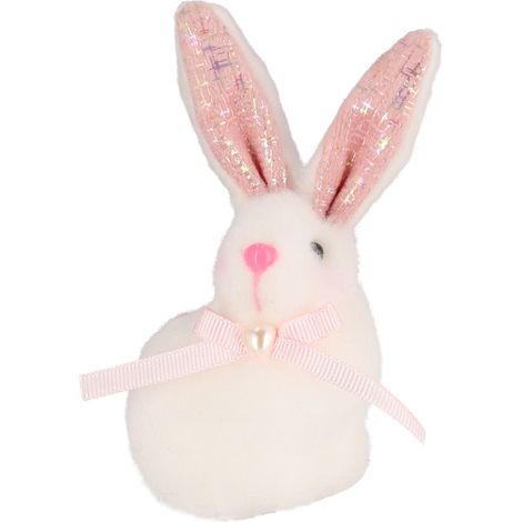 Stofffigur eines Osterhasen zum Aufstellen, Osterdekoration für den Frühling