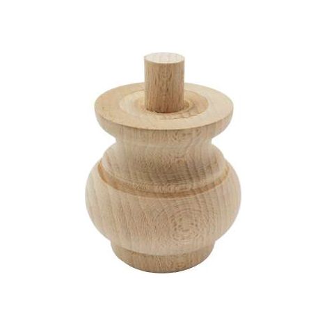 Piede Grezzo Con Spina Sagomata Mm.95X100