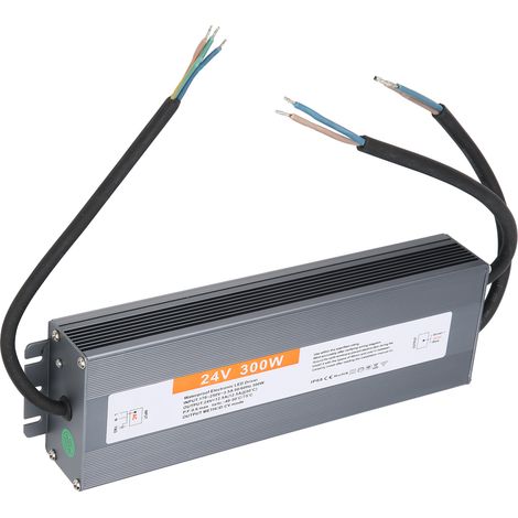 Kabelgebundenes Netzteil, ultradünn, wasserdicht, Schaltregler für LEDs, AC170-250V (50/60Hz), 300W (DC24V) (1/5)