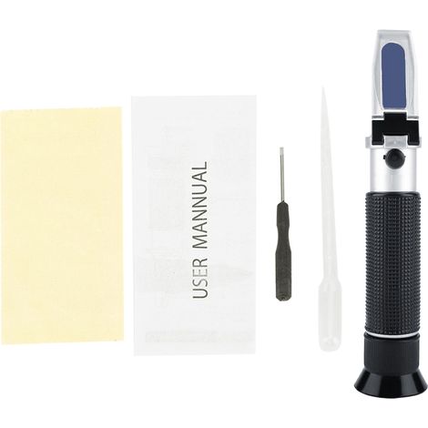 Testeur de salinité 0-100% pour eau de mer - Réfractomètre portable (1/5)