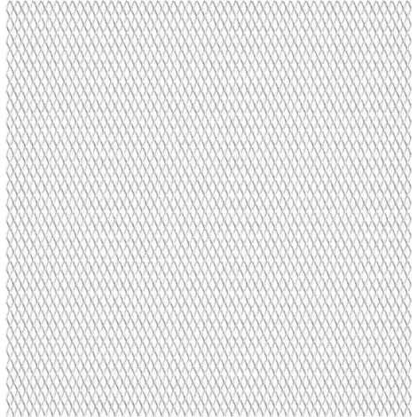 The Living Store - Panneau de grillage de jardin Acier inox 50x50 cm 30x17x2,5 mm (1/3)