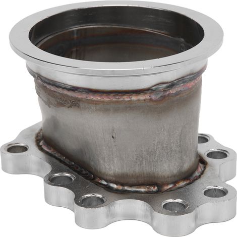 Bride d'adaptation pour turbo de voiture, 8 boulons, 3 pouces, en acier inoxydable, remplacement pour Garrett GT25/GT28/t25/t28 (1/5)
