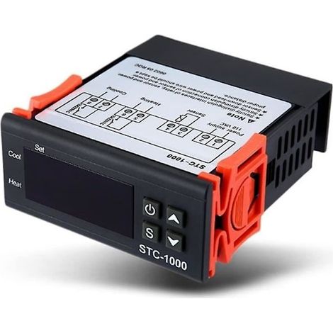 STC-1000 220V Mehrzweckthermostat, Temperaturreglerkalibrierung, Fahrenheit- und Celsius-Anzeige (1/5)