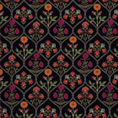 Tissus décoratifs d'extérieur Oxford - Motif : Décoration multicolore (1/5)