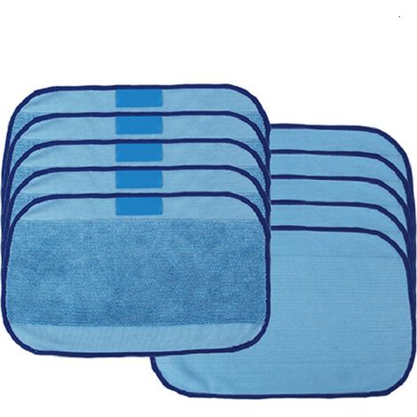 SHINING HOUSE 10er-Pack feuchte Reinigungstücher, kompatibel mit Irobot Braava 321 380 320 380t Mint 5200c 5200 4200 4200 4205 (1/4)