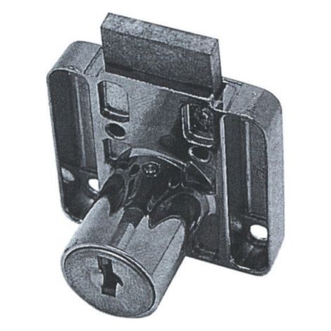 Serrure de meuble 4500-03 varié TSS RONIS - Avec collerette porte gauche - 676 (1/2)