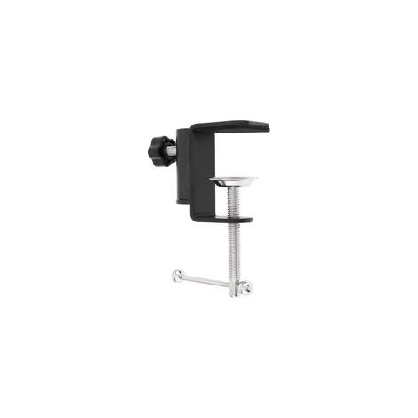 BRAVIX 2 pezzi Accessorio di montaggio con supporto base, morsetto super resistente, morsetto da scrivania per carichi pesanti, morsetto di montaggio da tavolo per monitor e workstation