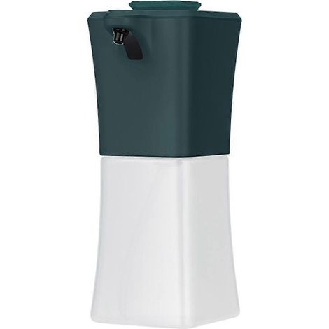 Distributeur de savon automatique sans contact, distributeur de savon électrique 450 ml, chargement USB, distributeur de savon liquide et mousse, vert (1/5)