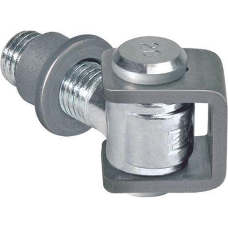 Cardine filettato per cancelli Comunello Art. 120 - Attacco M20 1 Pz