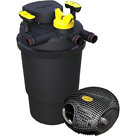 Laguna Clear Flo 10000 Set Composto da Filtro a Pressione Pressure-Flo 10000 e Pompa ad Alte Prestazioni Max-Flo 7600, per laghetti Fino a 10.000 l (1/2)