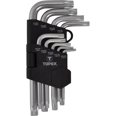 CHIAVI PENTAGONALI 9 pz - TOPEX