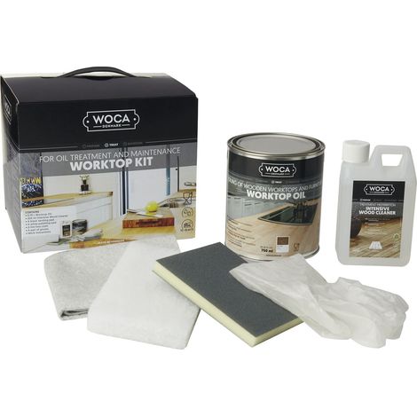 WOCA Pflegebox für Tische und Massivholzplatten (1/2)