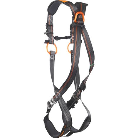 Skylotec Auffanggurt Ignite Ion EN361:2002 schwarz/orange/anthrazit f.Gr.M/XXL (1/4)