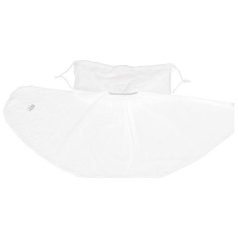 Atmungsaktive Sonnenschutzmaske aus Eisseide, Sonnenschutz für Golf und andere Outdoor-Aktivitäten, weiß