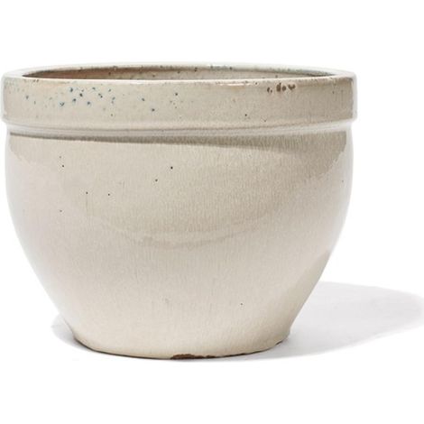 Kyros creme glasiert 36cm Steingut glasiert