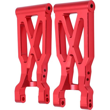 Bras de suspension arrière en alliage d'aluminium pour voiture RC Wltoys 104001 1/10 (pièces et accessoires de mise à niveau). (1/5)