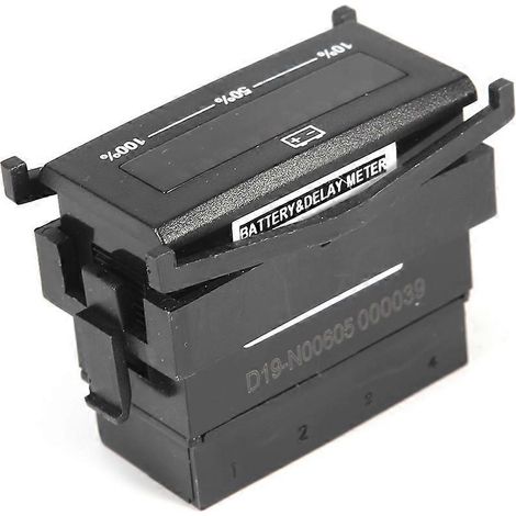 Indicateur de capacité de batterie à 10 barres LED pour voiturettes de golf et motos