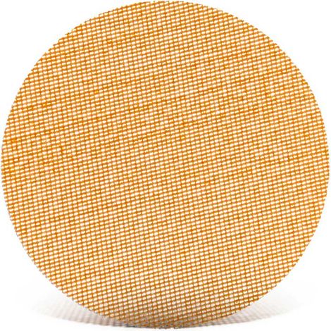 MENZER Ultranet Klett-Schleifgitter, 225 mm, f. Trockenbauschleifer, Weißes Edelkorund (5 Stk.) K100