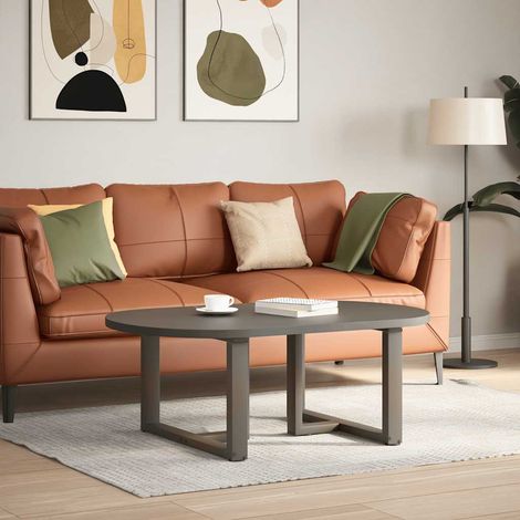 Maison Exclusive - Couchtischbeine T-Form 2 Stk. Naturstahl 60x25