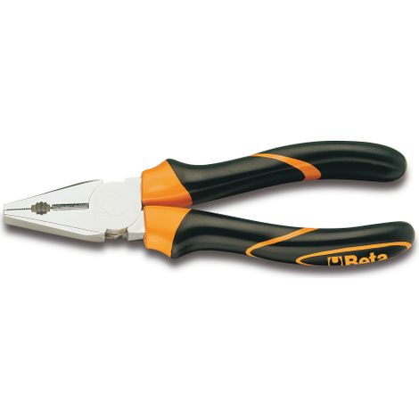Pince universelle professionnelle en acier Beta 1150BM avec poigne'es en pvc mm.160