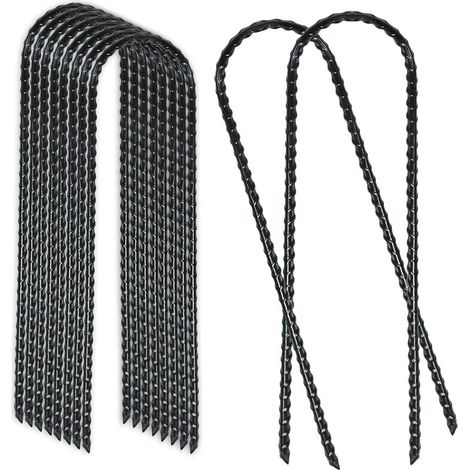 Set mit 12/24 Bodenankern für 10-Zoll-Trampoline mit robuster Metall-Sicherheitsbeschichtung (1/5)