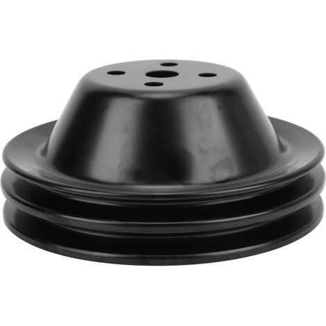 SWP Poulie de pompe à eau courte Double rainure de remplacement pour moteur CHEVROLET SBC 262 327 400. (1/5)